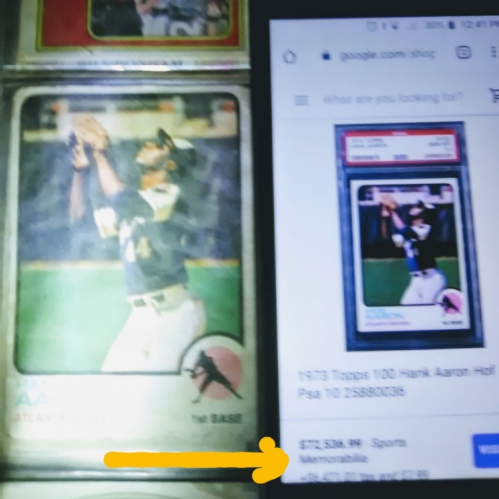 1973 Topps Hank Aaron